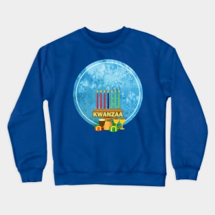 Kwanzaa candles Crewneck Sweatshirt